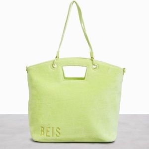 BEIS : Citron Terry Tote NWT
